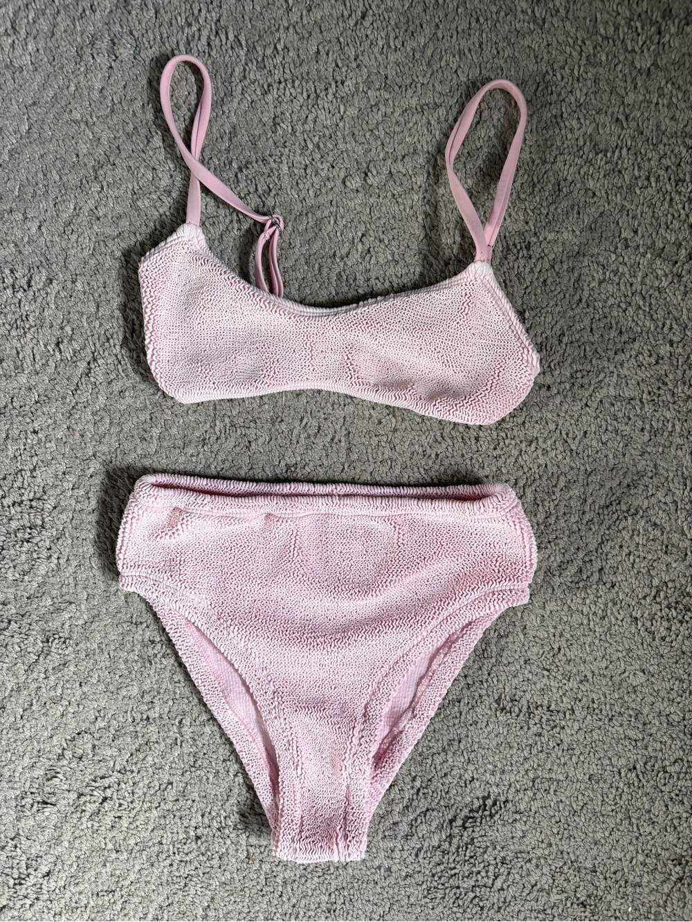 Elysiian Textured Bikini light pink